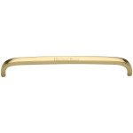 M Marcus Heritage Brass D Shaped Cabinet Handle 203mm Centre to Centre